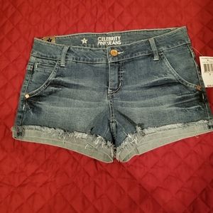 NWT Celebrity Pink Jean shorts.